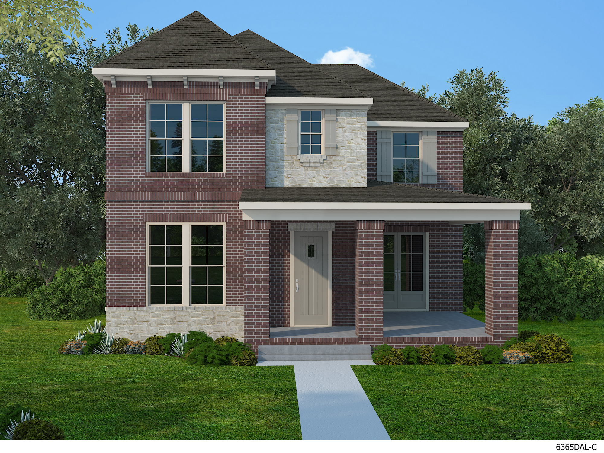 The Eastmoreland located in HomeTown 45' David Weekley Homes