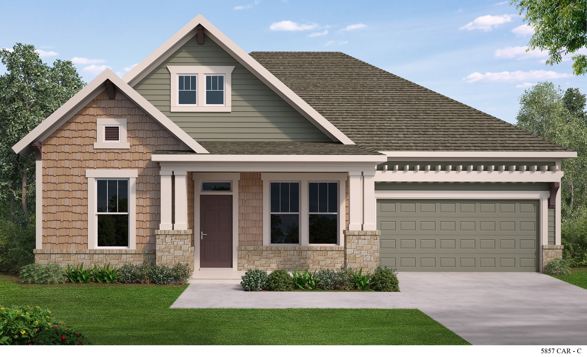 The Melvin located in Massey Village Collection David Weekley Homes