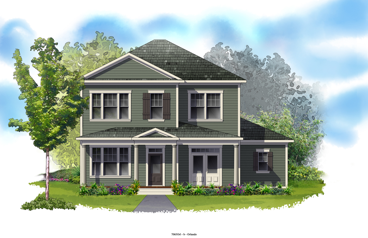 The Crabtree located in Oakland Park Village Homes David Weekley Homes