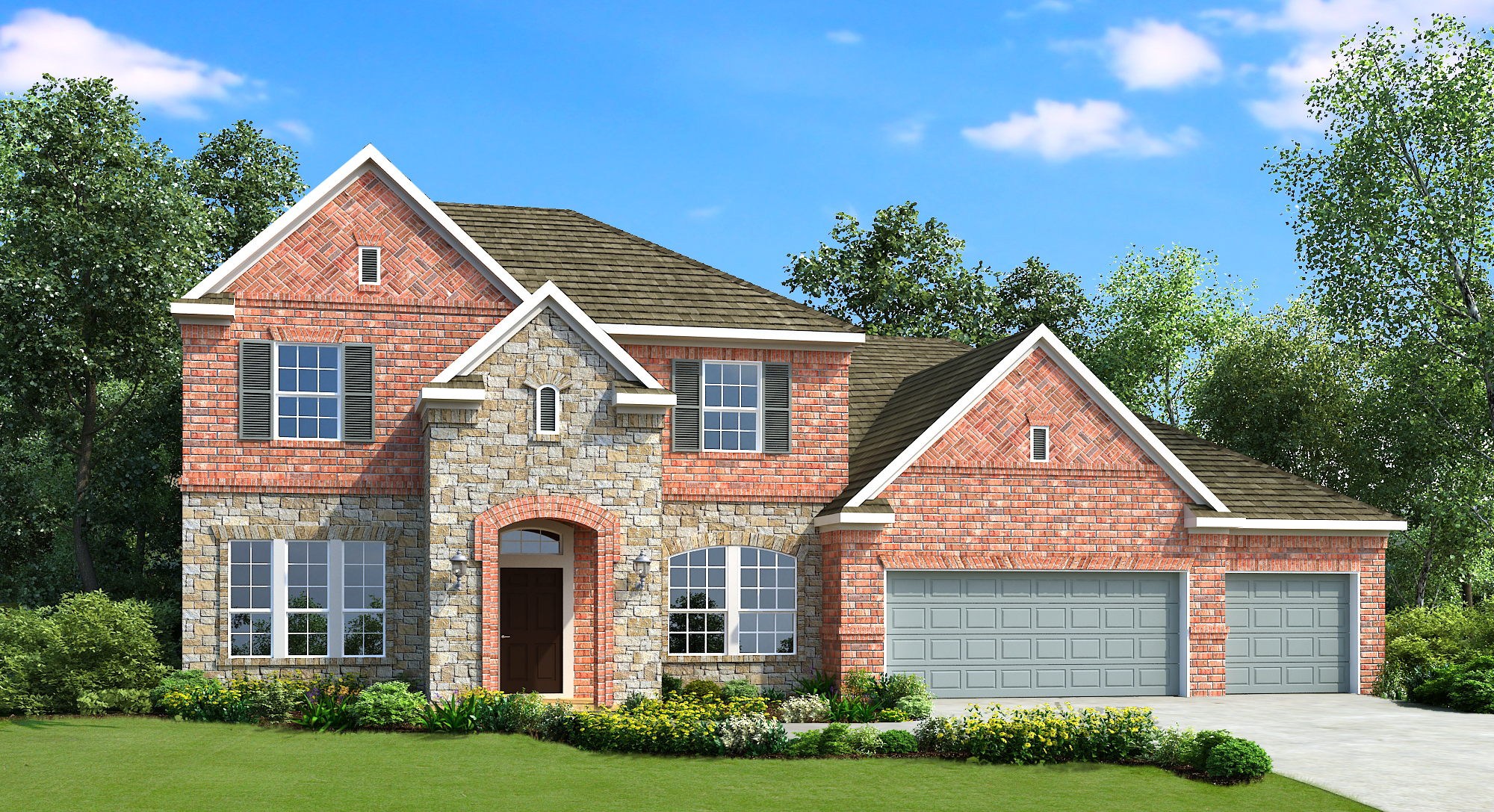 The Schumacher located in The Preserve at Alamo Ranch 70' Homesites