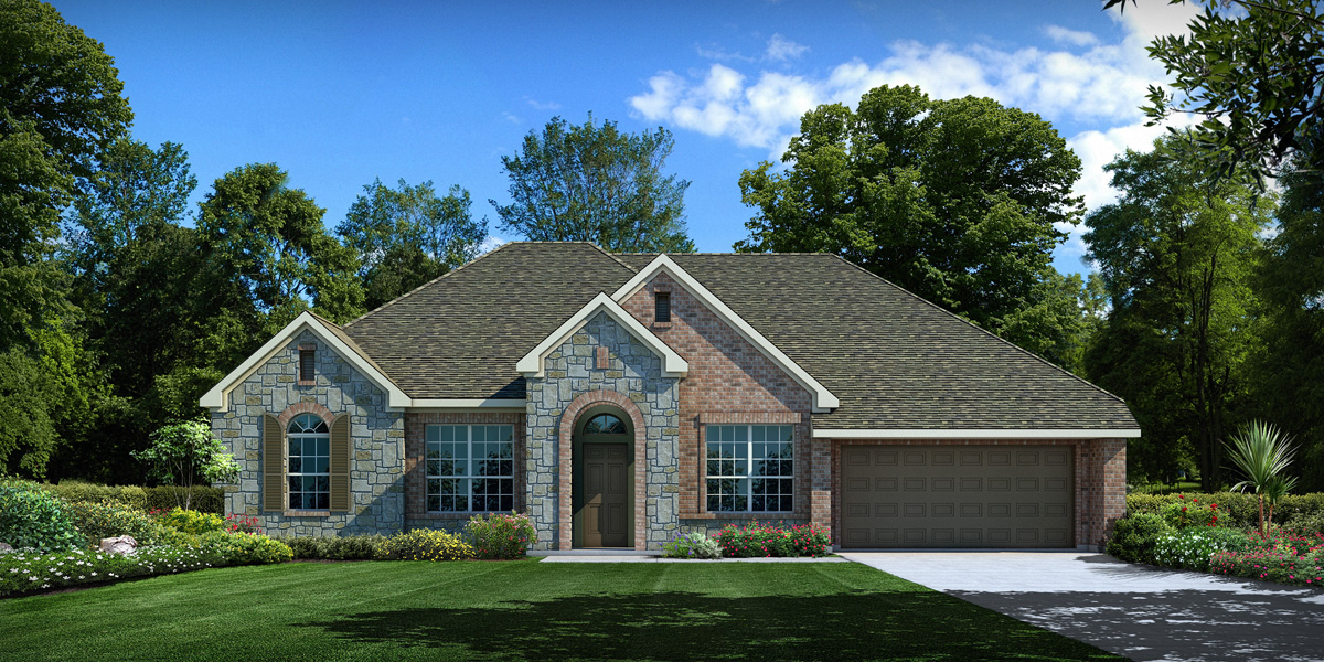 The Gracewood located in Castlegate II 75’ David Weekley Homes