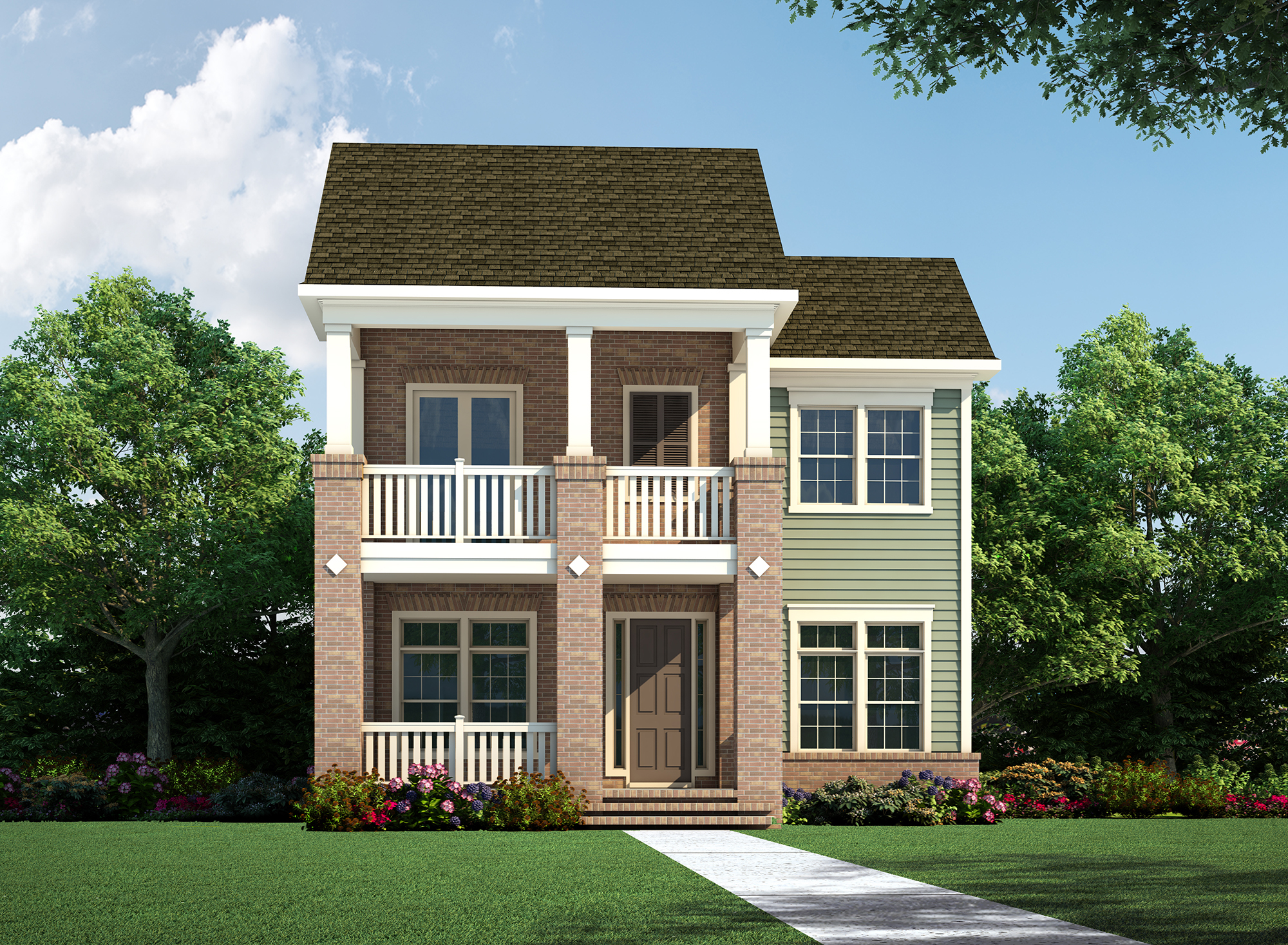 The Millcreek located in Waverly Village Collection David Weekley Homes