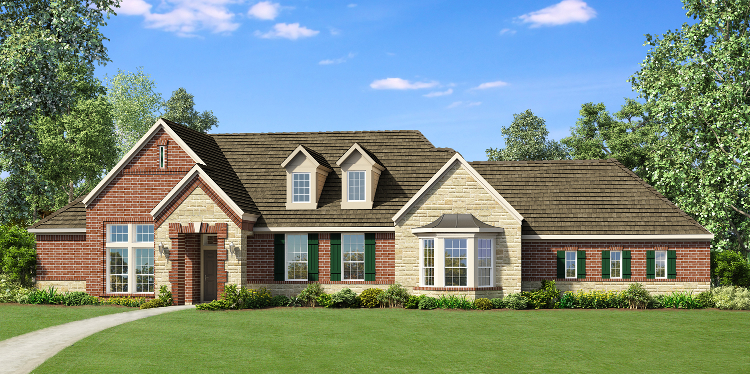 The Wharton located in Rockwall Ranch David Weekley Homes