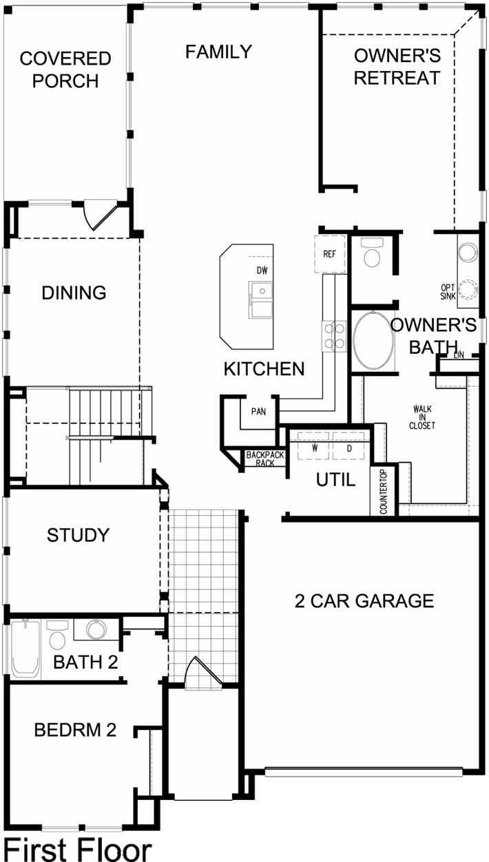 The Jewell located in South Pointe Cottage Series David Weekley Homes