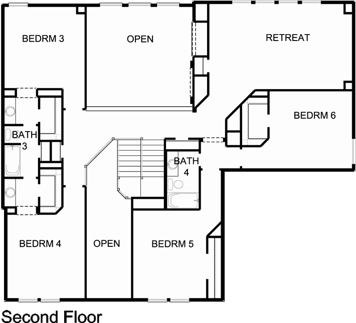 The Urbandale located in Fall Creek Fairway Crossing David Weekley