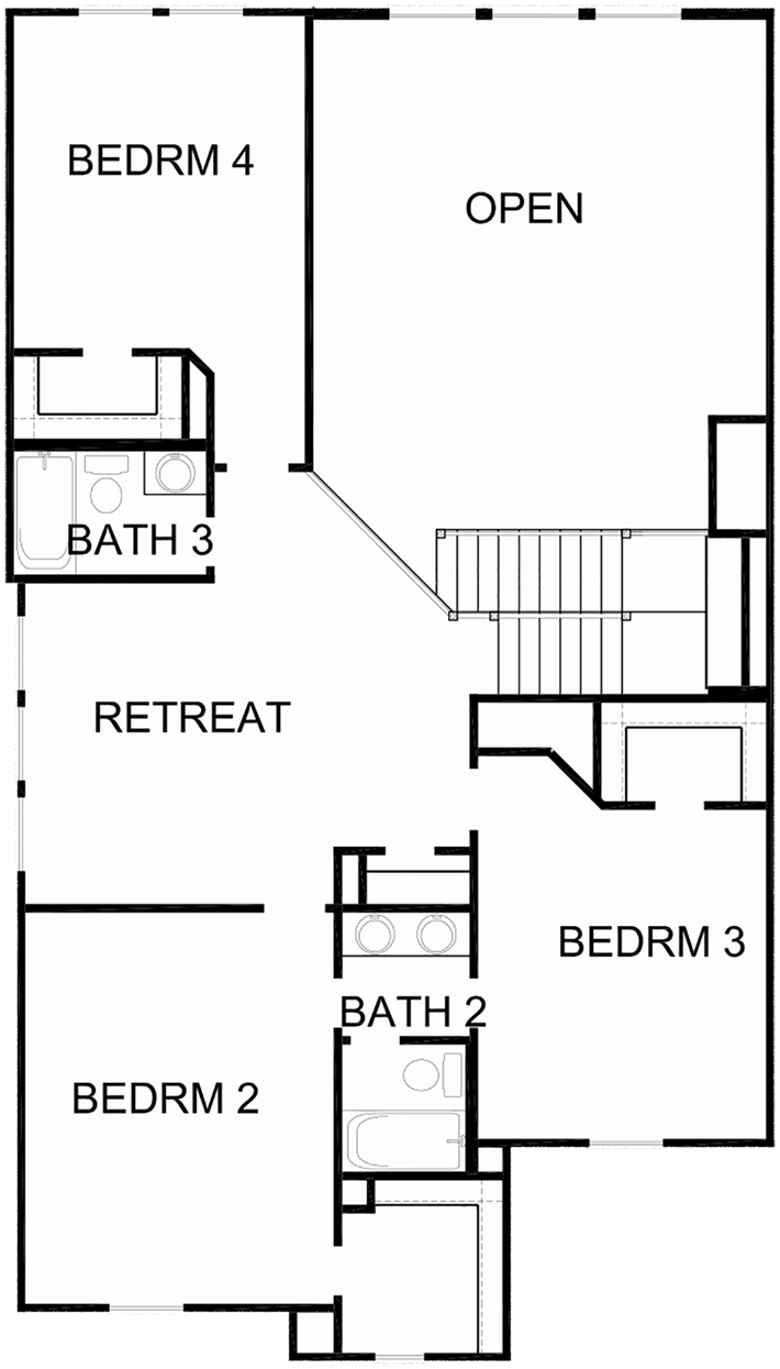 The Expedition located in The Bluffs at Two Creeks David Weekley Homes