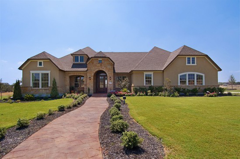 The Fredericksburg located in Rockwall Ranch David Weekley Homes