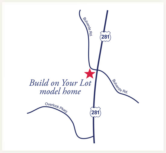 San Antonio Build on Your Lot Model Home