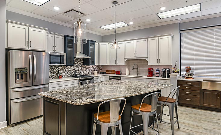 The David Weekley Homes Design Center in Tampa, FL