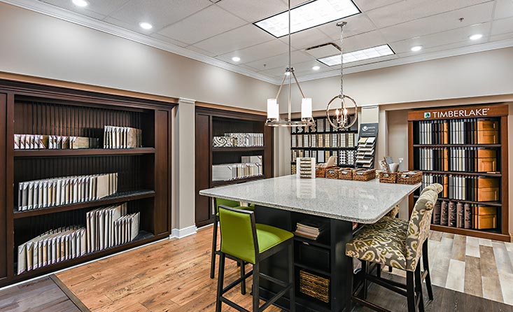 The David Weekley Homes Design Center in Tampa, FL