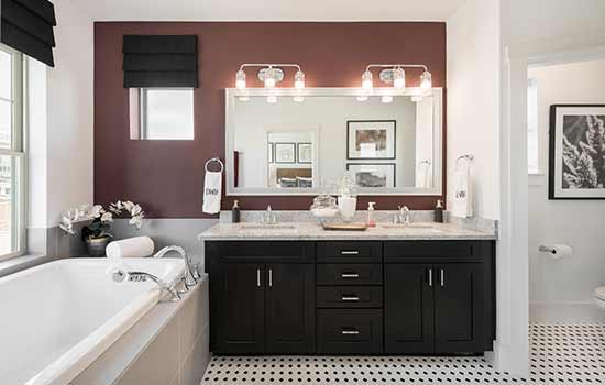 The Ballerini Floorplan in Houston, TX - Owner's Bath