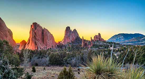 The Garden of the Gods is just one of the features outdoor adventurers enjoy about living in Colorado Springs