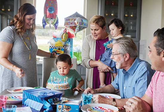 Celebrating milestones together is easier with a mother-in-law suite