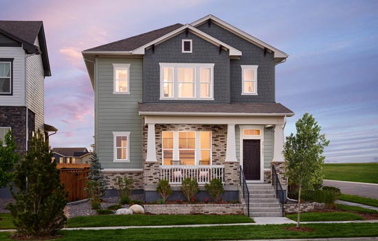 David Weekley Homes is building new construction homes in the Denver-area community of Painted Prairie