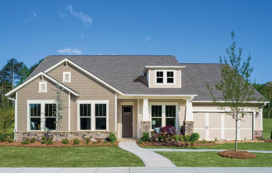 David Weekley Homes is building new construction homes in the Charlotte-area community of Encore at Streamside