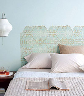 Wallpaper Headboard