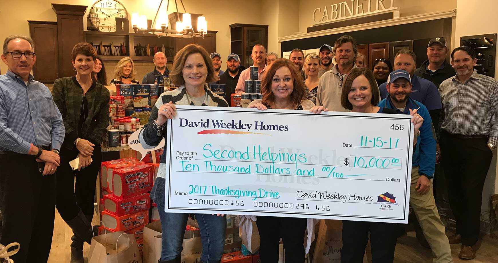 Giving Thanks, Giving Back Thanksgiving Drive Provides 226,000 Meals