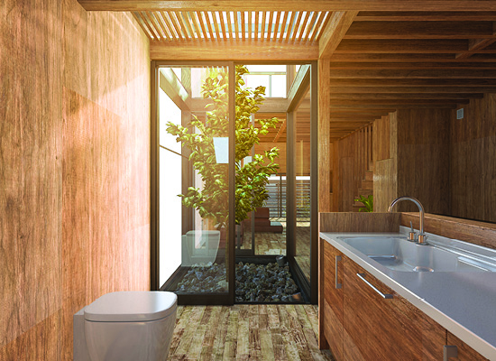 minimalist bathroom