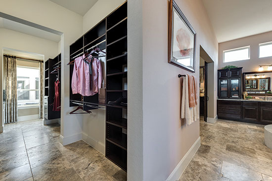 organized closet