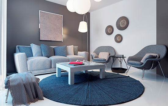 concrete coffee table