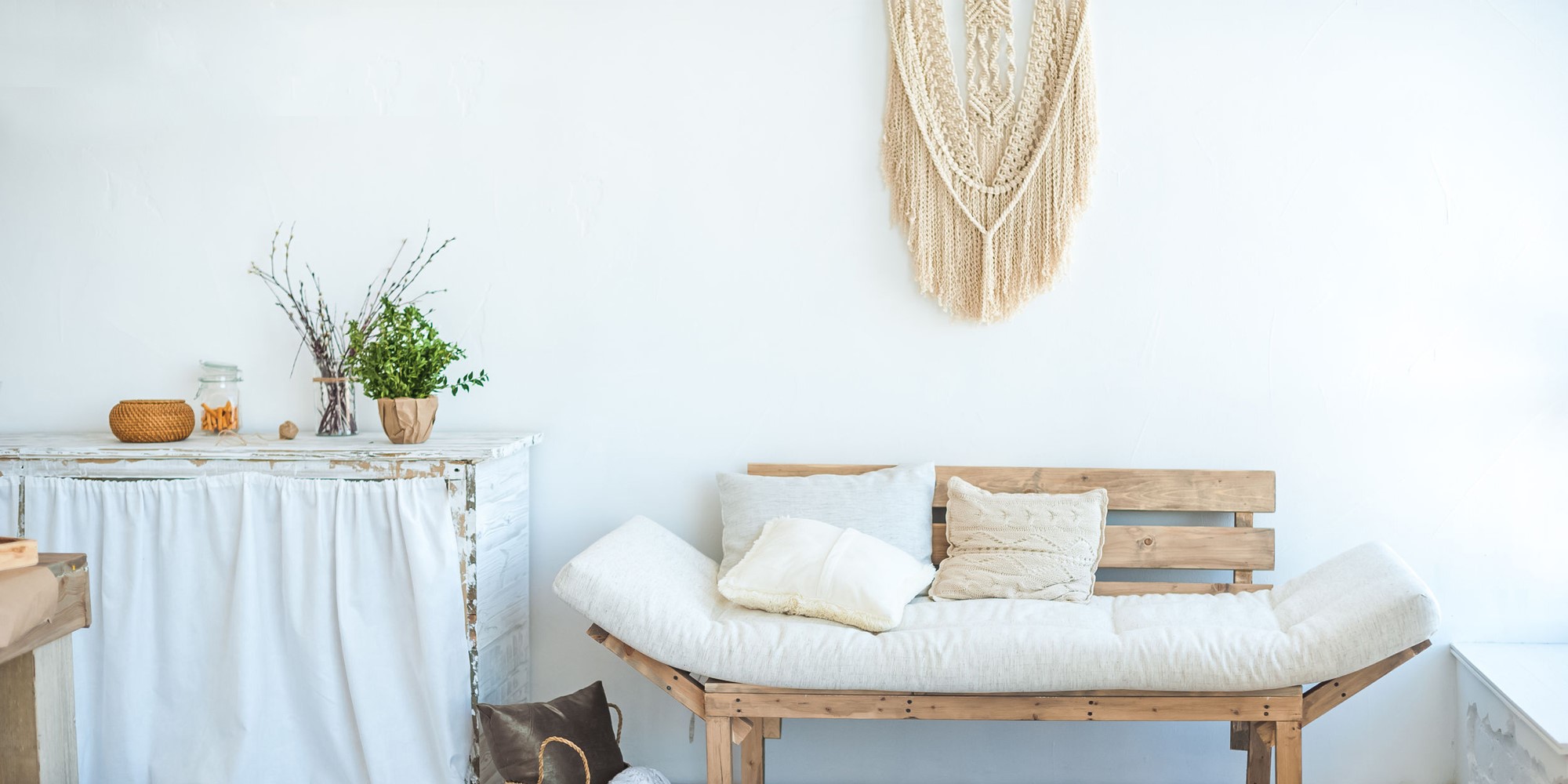 macrame wall hanging