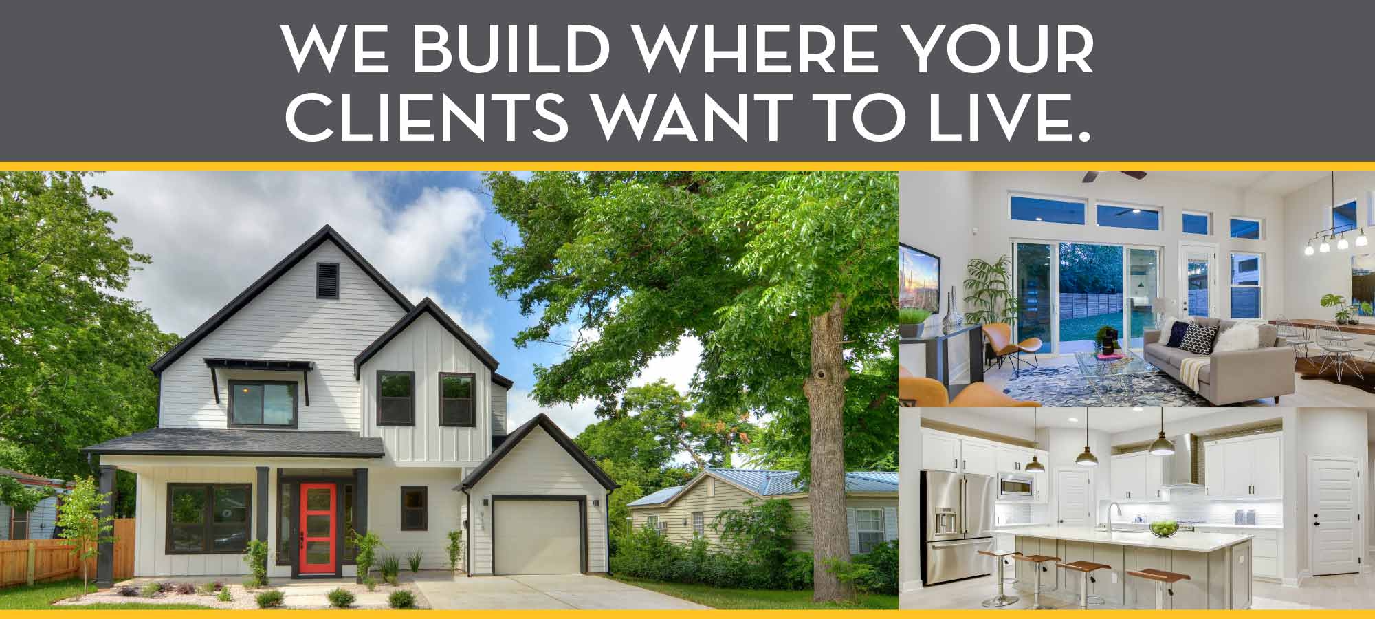 We Build Where Your Clients Want to Live - Austin Build on Your Lot