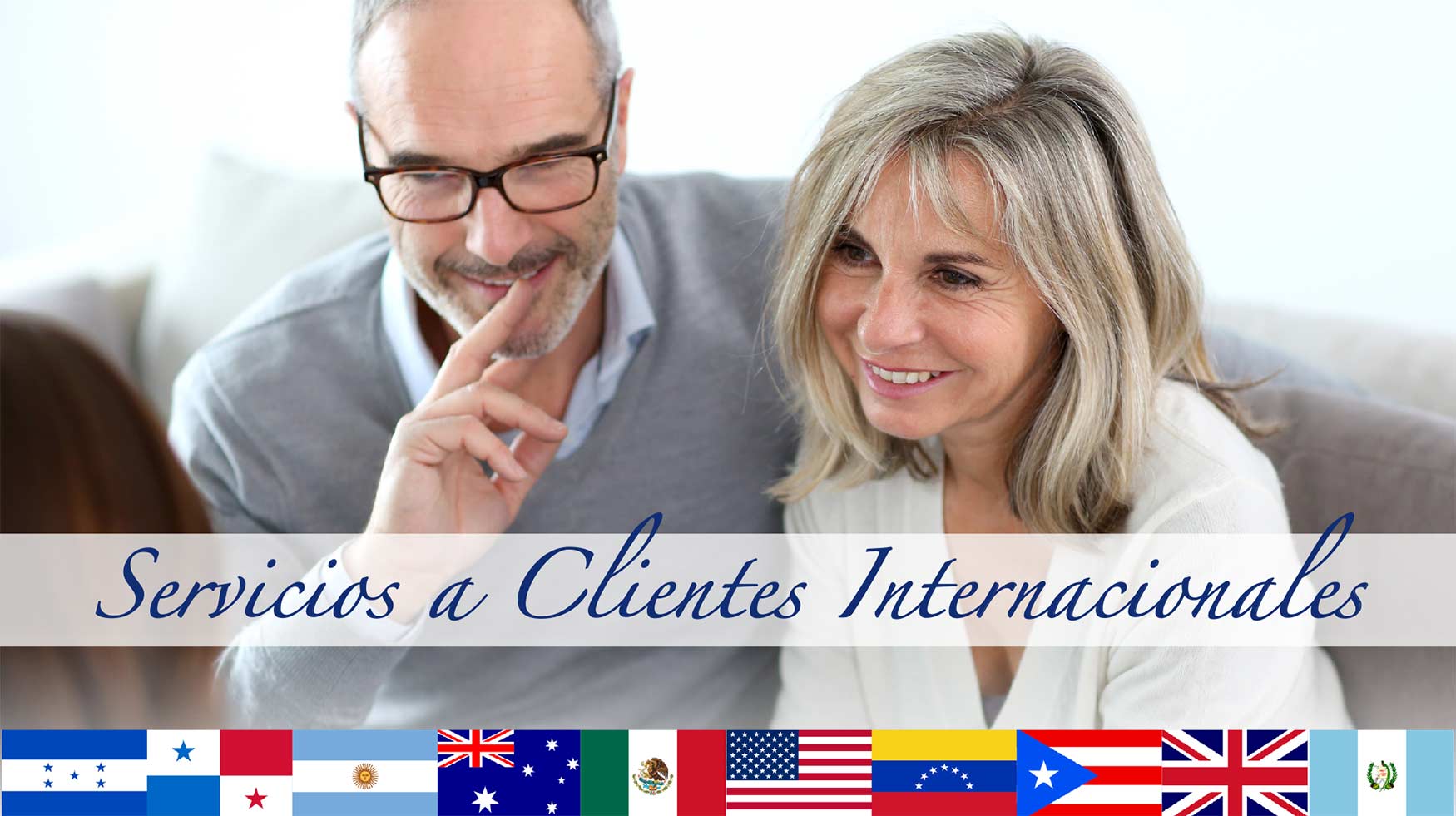 Servicios a Clientes Internacionales!