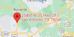 San Antonio Build on Your Lot Sales Office map