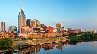 Nashville, TN skyline