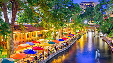 San Antonio, TX skyline