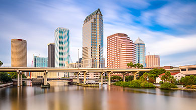 Tampa, FL skyline