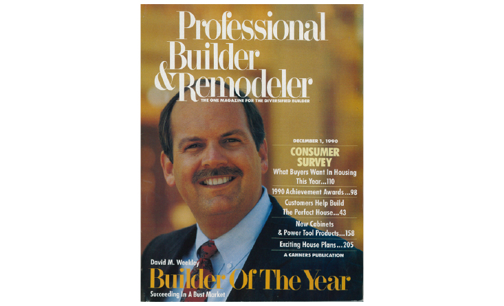 Professional Builder & Remodeler magazine cover