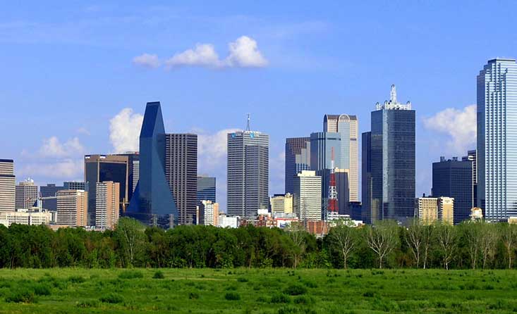 Dallas,TX skyline