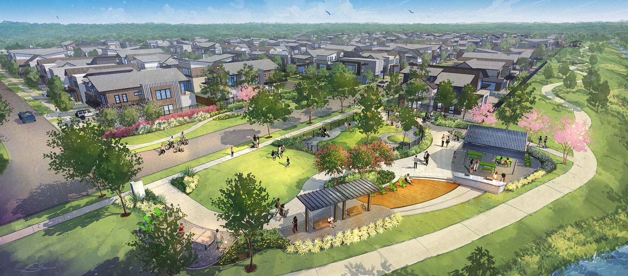 Now Selling New Homes in Easthaven at Bridgeland Central - Vision