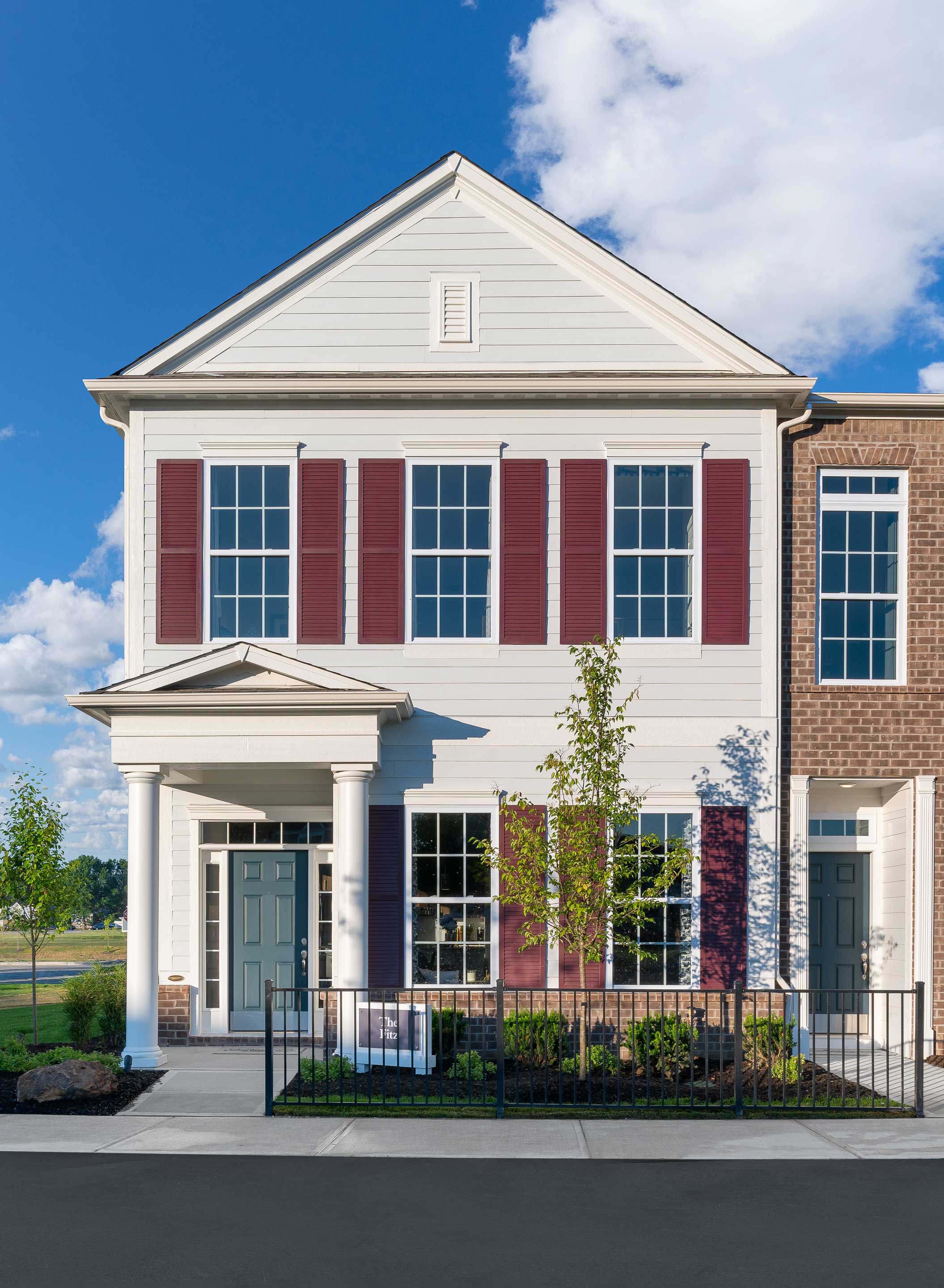 Gramercy West Townhomes Carmel IN Home Builder, New Homes David