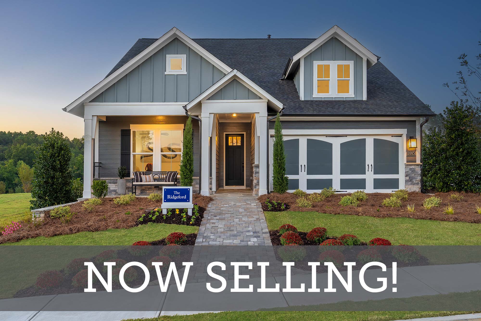Now Selling New Homes in Crescent Pointe at Great Sky Canton, GA