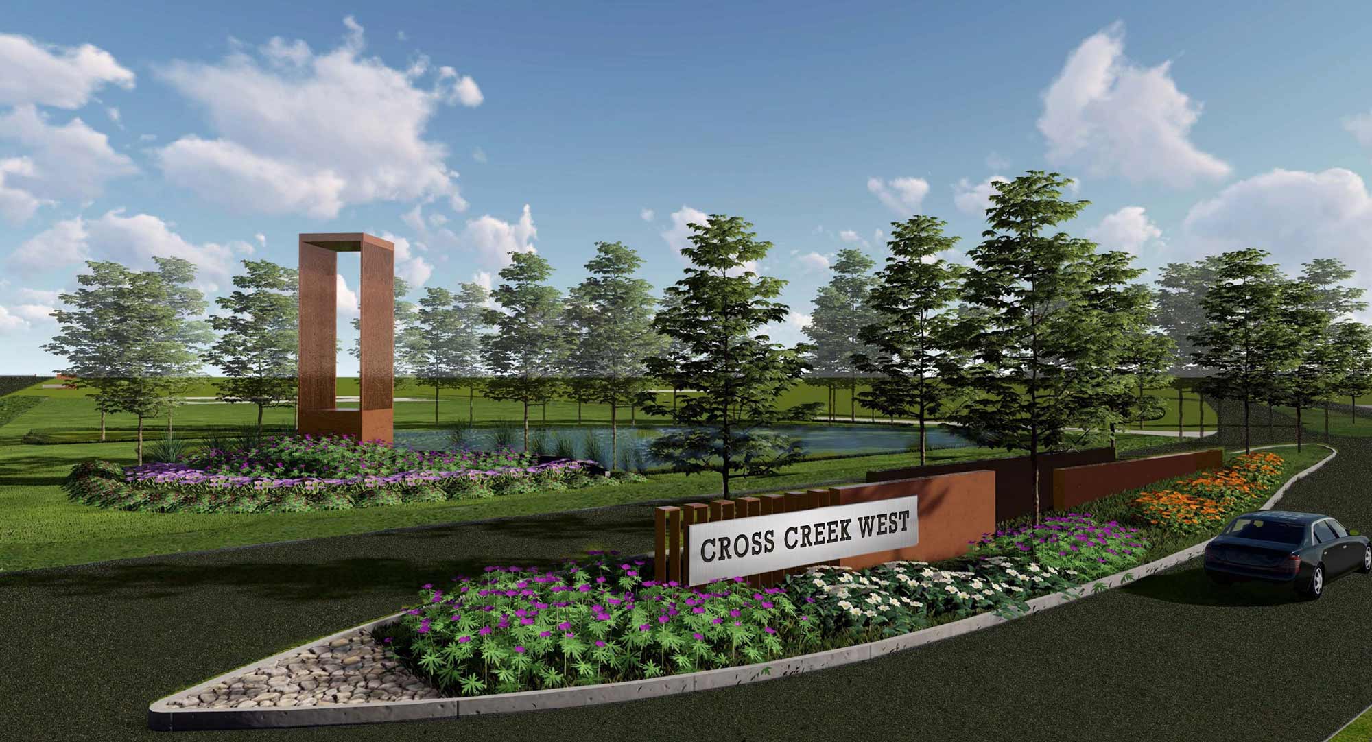 Cross Creek West - Entrance