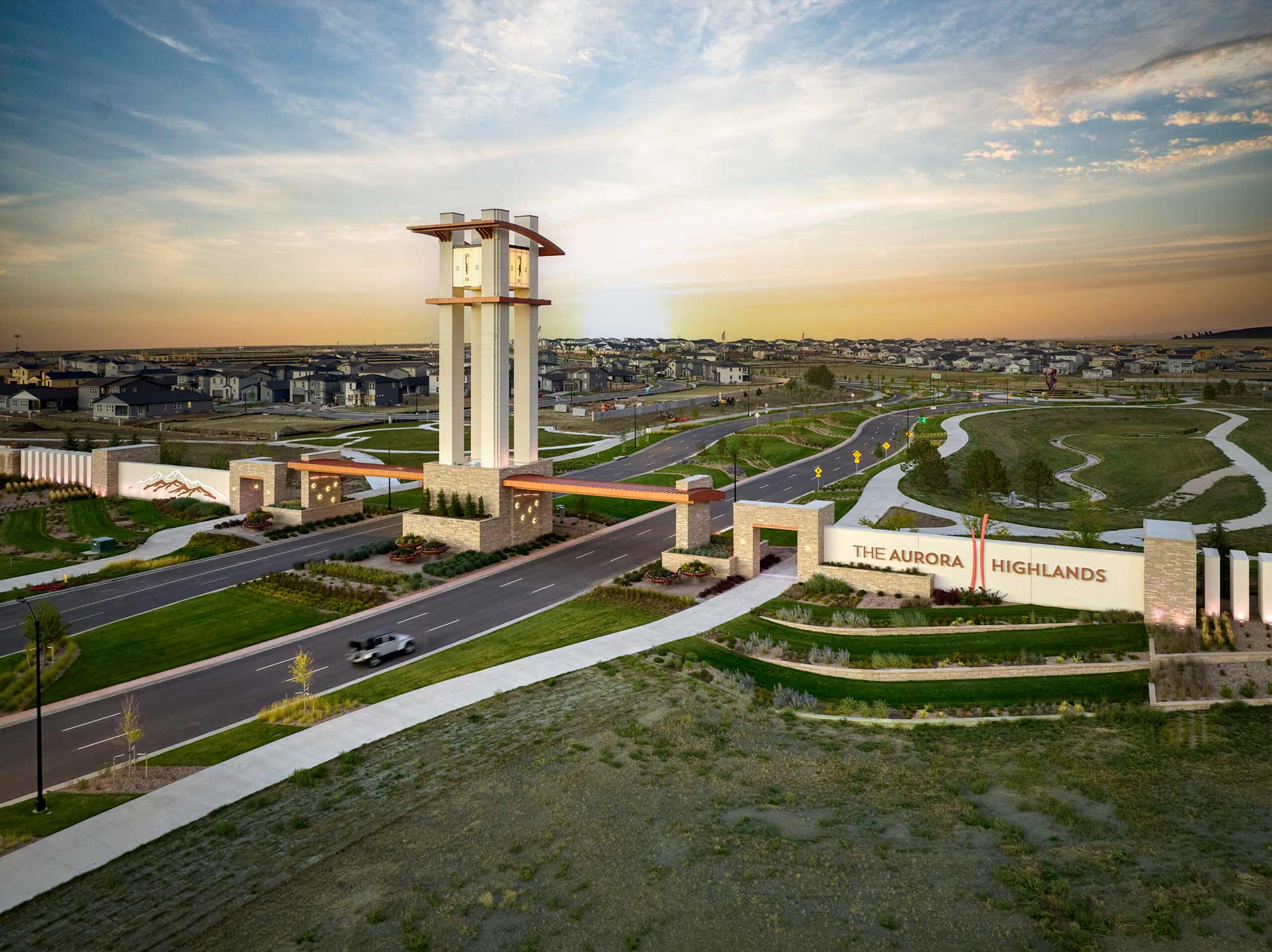 The Aurora Highlands - Monument