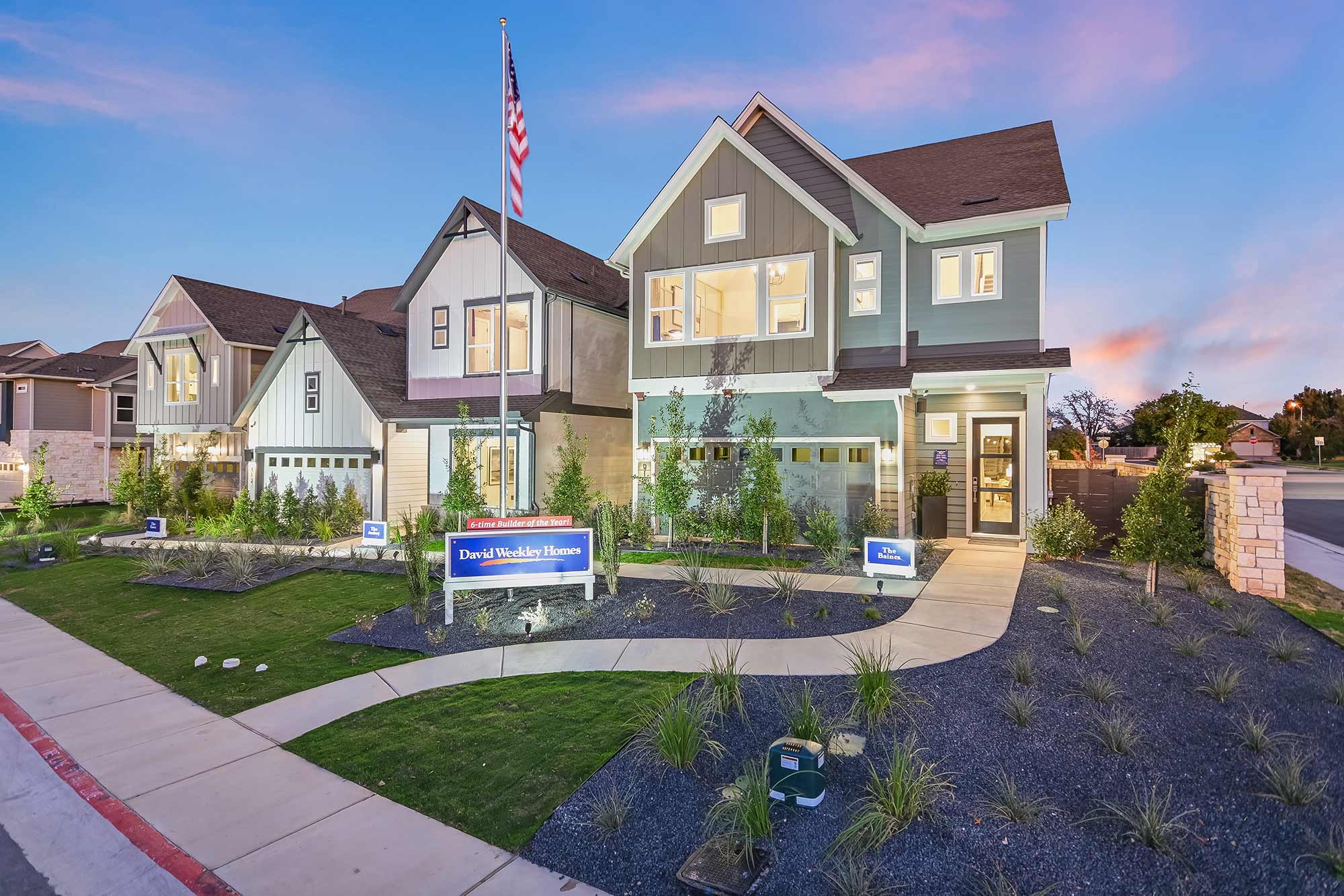 David Weekley Homes — Double Creek Crossing – Quick Move-in Homes - Craftsman