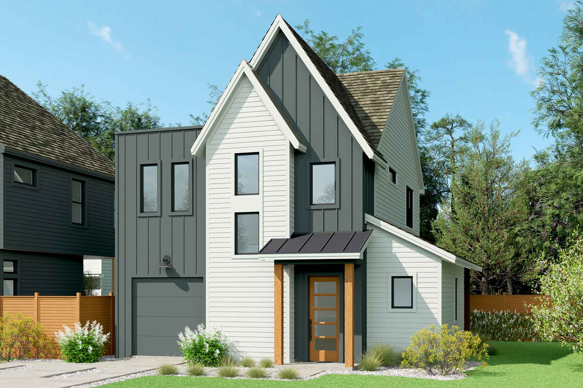 David Weekley Homes — The Woodrow at Central Living – Urban Quick Move-in Homes