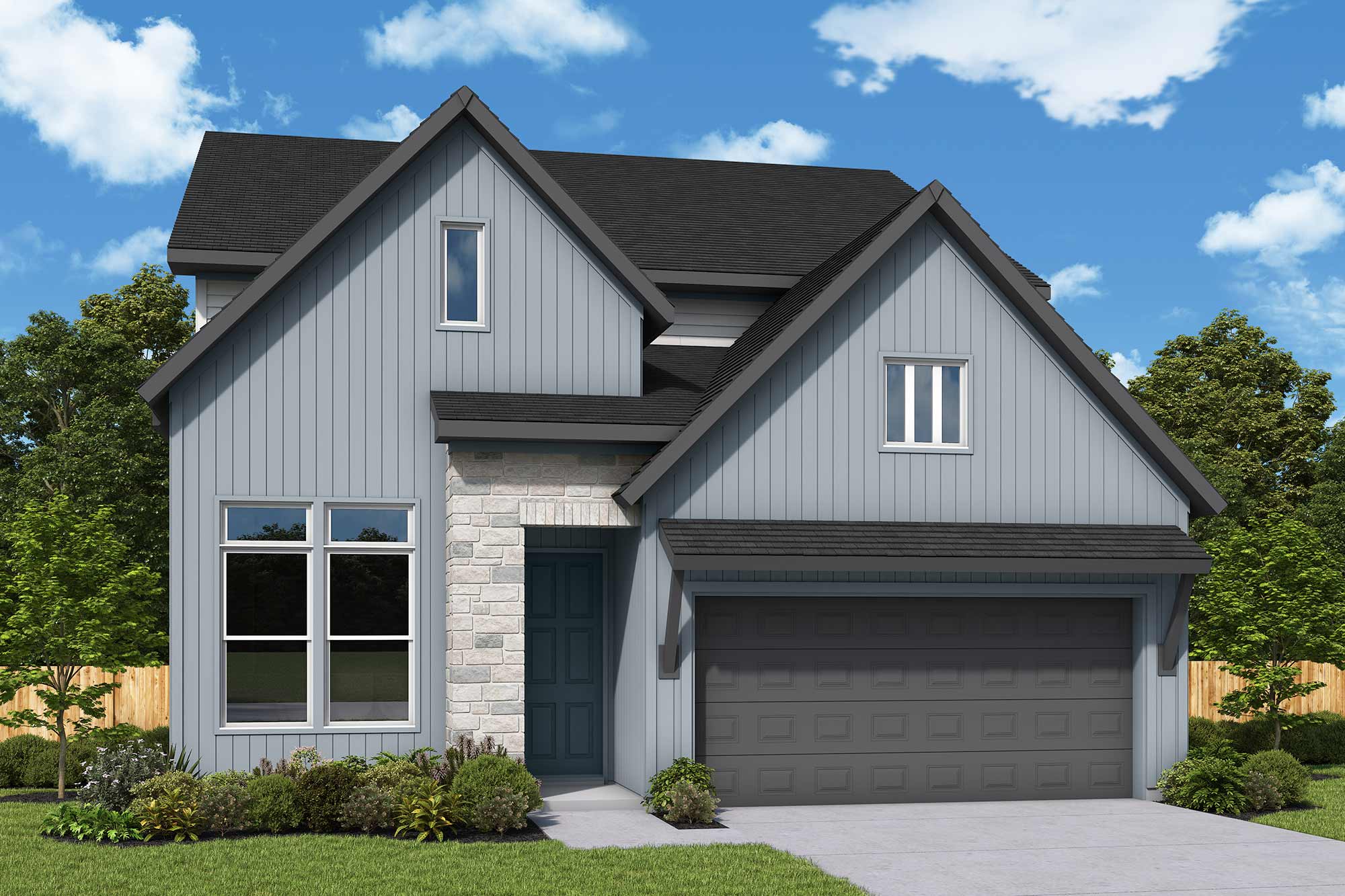 David Weekley Homes — The Skyliner at Double Creek Crossing