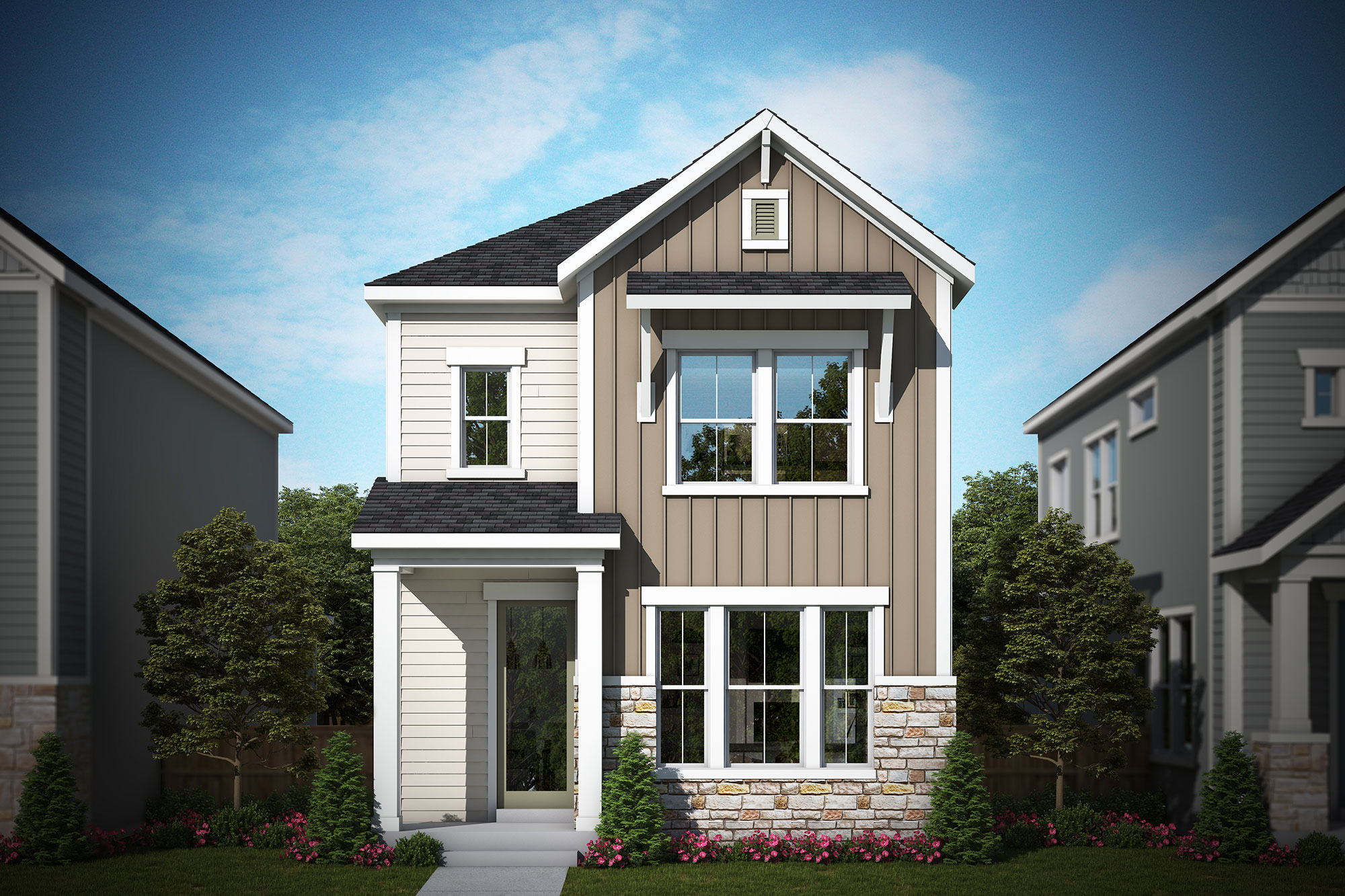 The Bridgecrest - A Exterior