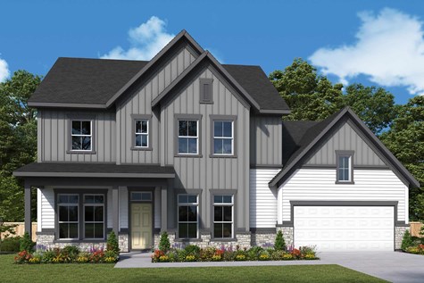 The Benbrook - A Exterior