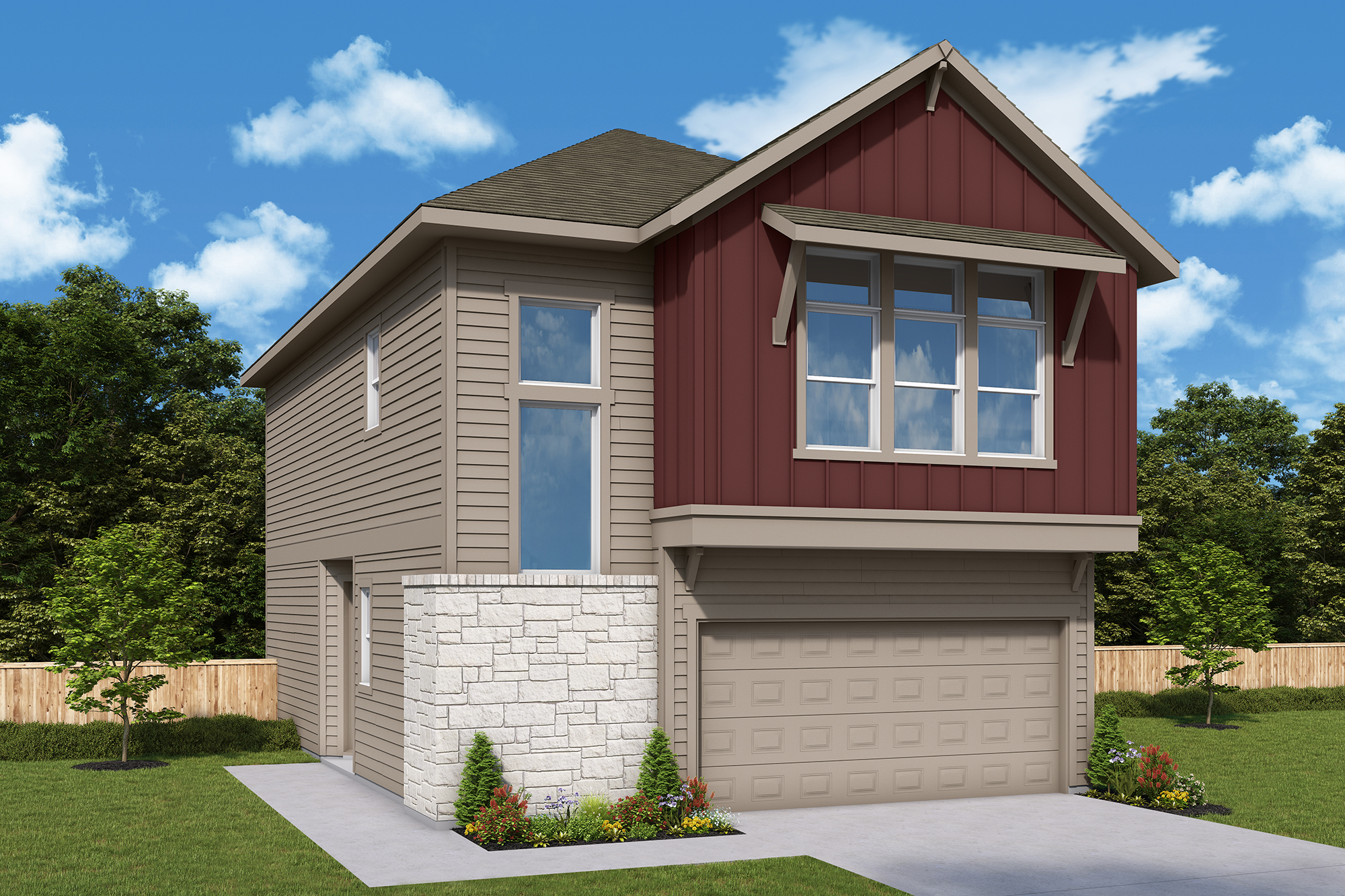 David Weekley Homes — The Brentley at Easton Park – Nelson Village - Haven Series