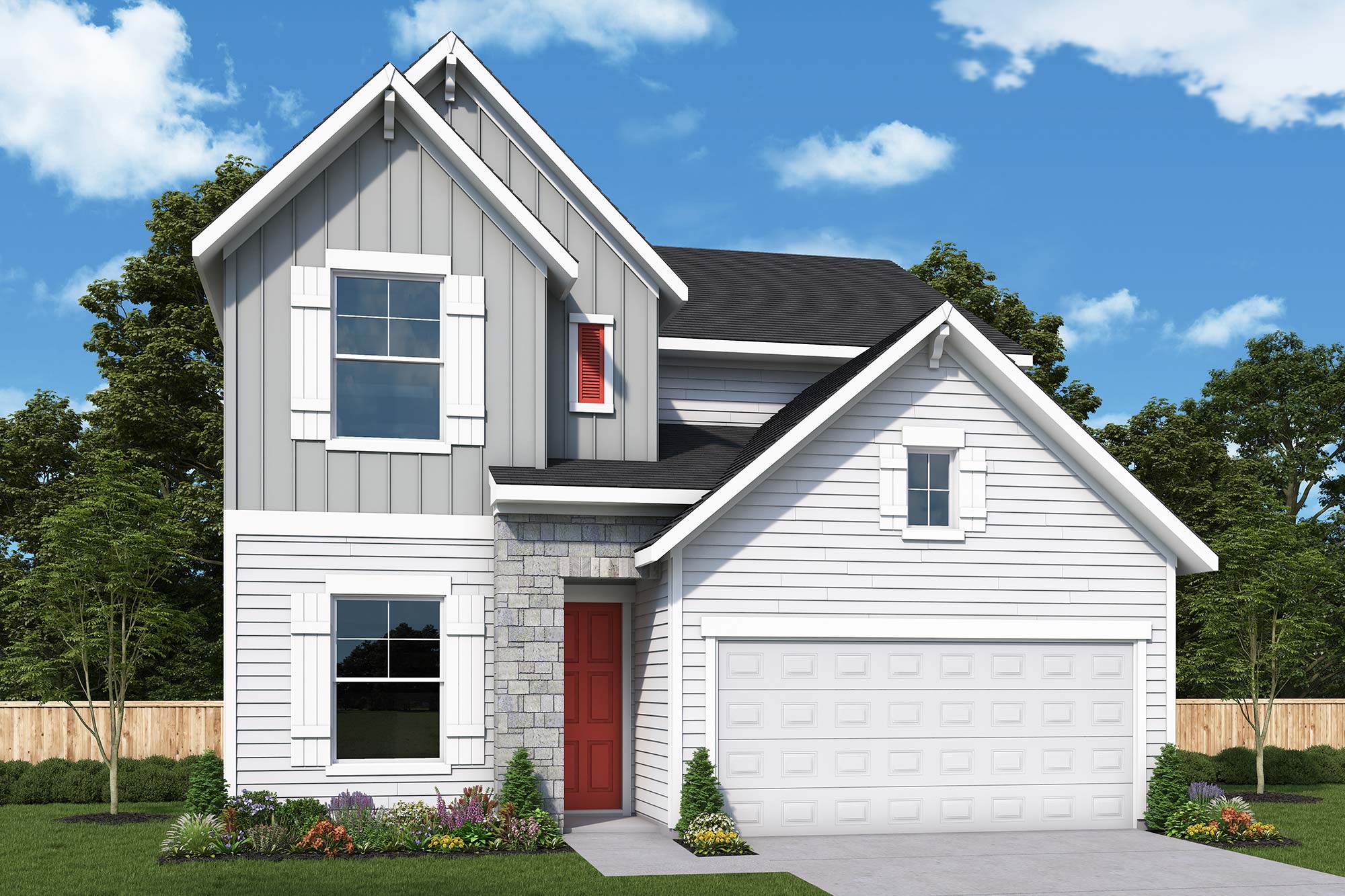 David Weekley Homes — The Audrey at Double Creek Crossing