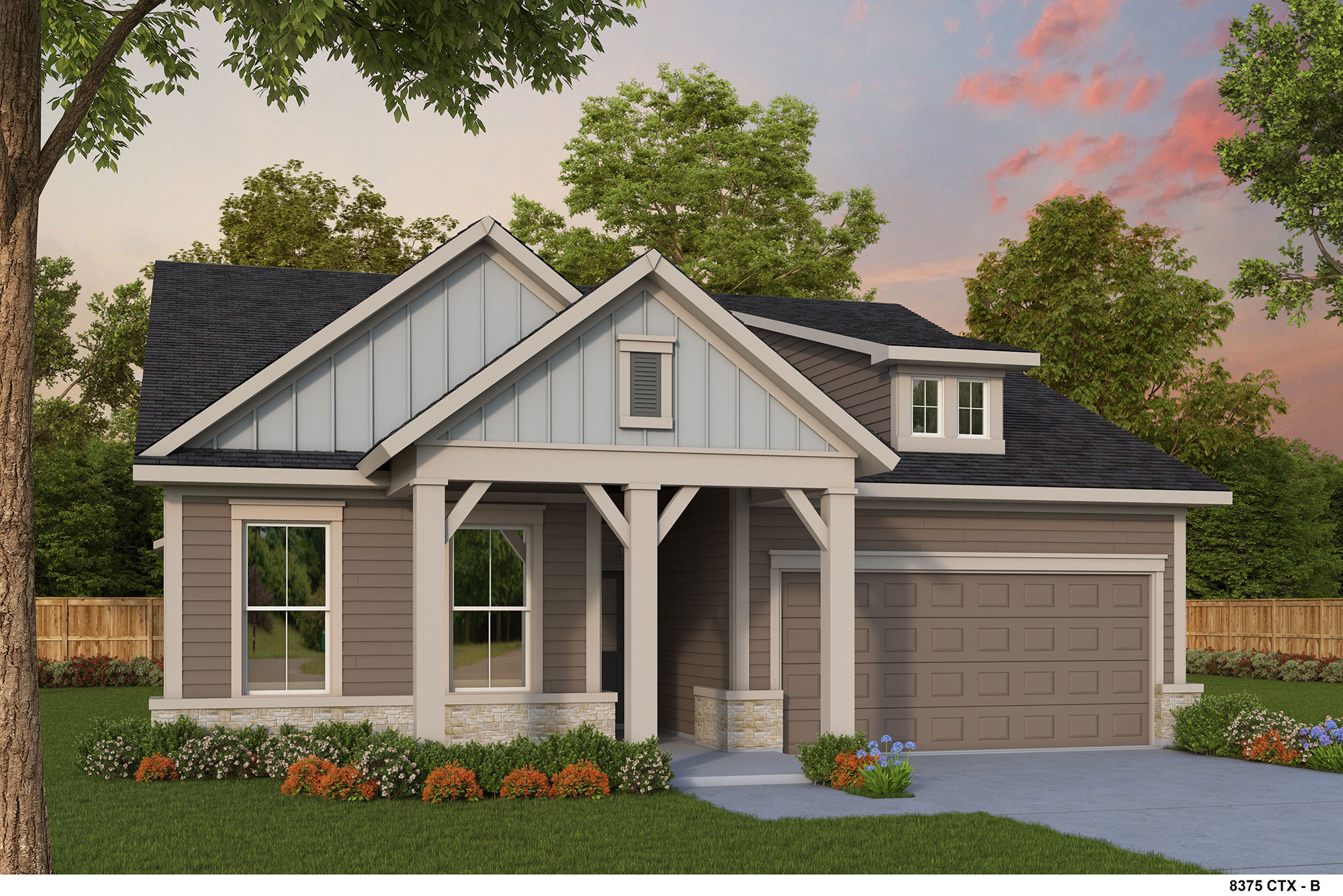 The Wilmette - B Exterior