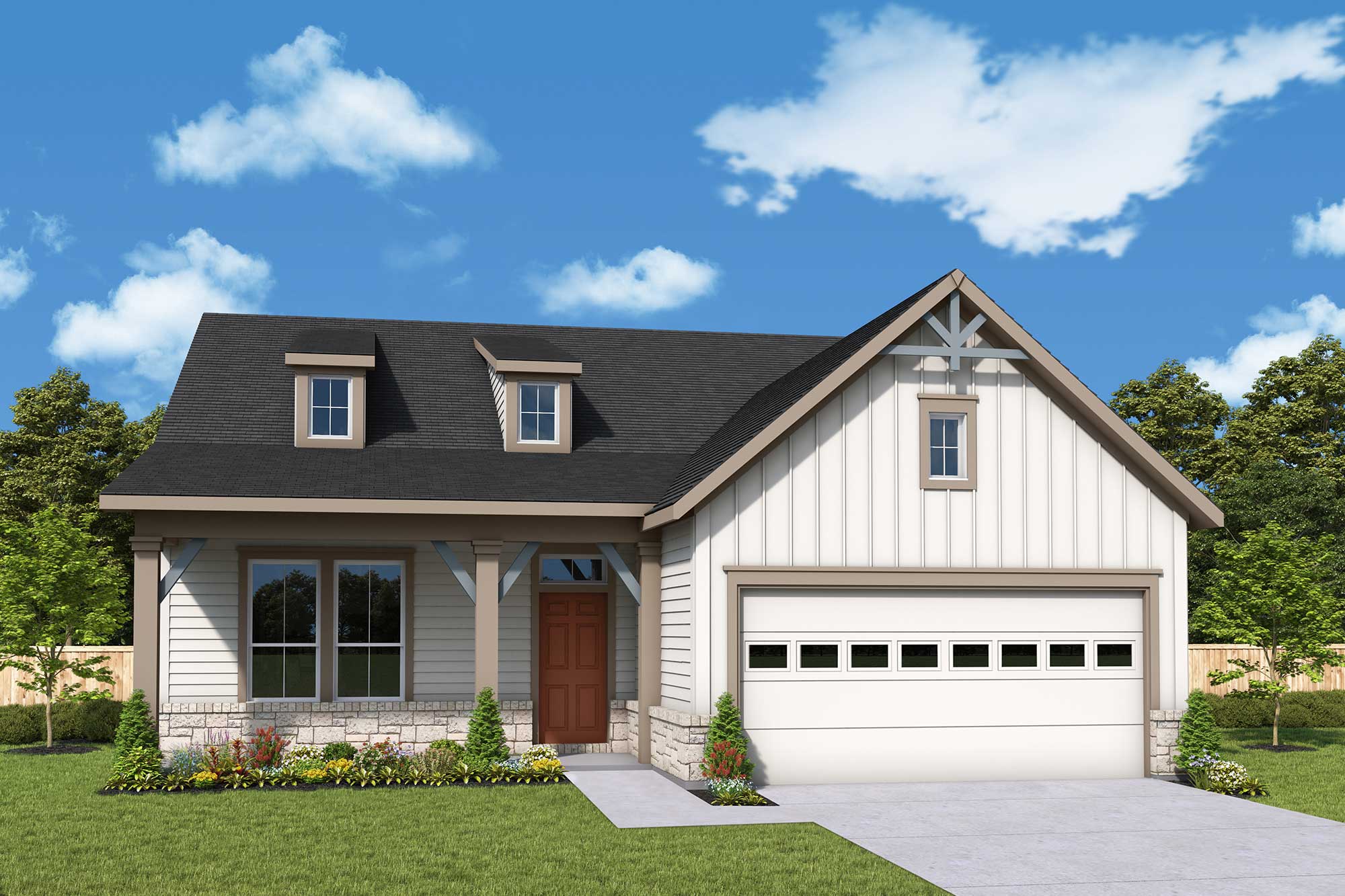 David Weekley Homes — The Stratton at The Colony